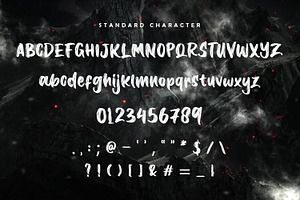 Gosber Brush Font