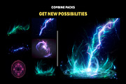 250+ Magic Elements Spell Effects, an Object Graphic by Mikel Blazgad (Thumbnail 7 of 11)