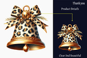 Leopard Christmas Clipart, a Graphic by designcity5 (Thumbnail 4 of 5)