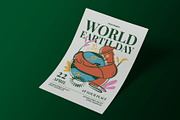White Earth Day Flyer, a Flyer Template by Neermana (Thumbnail 2 of 4)