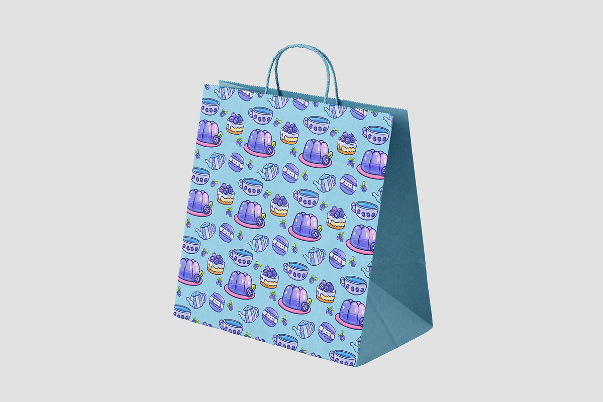 Sweet Blueberry Delight, an Animal Illustration by CreativeValuation (Photo 7 of 12)