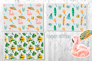 Beach Activities Collage Watercolor, a Food Illustration by Cat In Colour (Thumbnail 8 of 8)