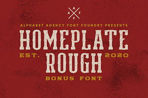 Homeplate Font Duo