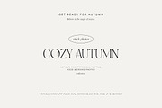 COZY AUTUMN ~ 100 Stock Photos, a Beauty & Fashion Photo by Muse Mockups (Thumbnail 2 of 14)
