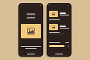 Food Mobile App Wireframe Template, a Wireframe Template by MightyDesign (Thumbnail 3 of 8)