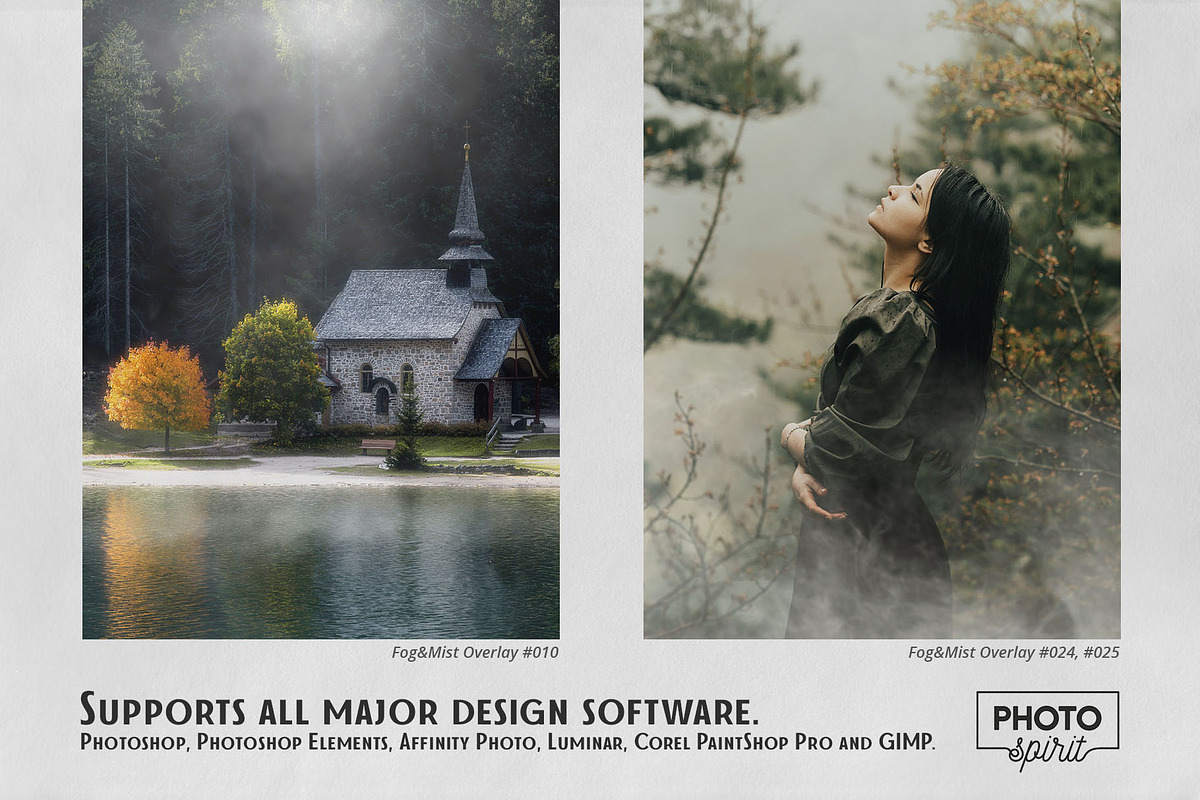 Fog&Mist Effect Overlays, a Brushes & More by PhotoSpirit (Photo 5 of 10)