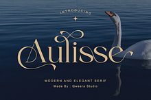 Aulisse - A Modern Elegant Serif