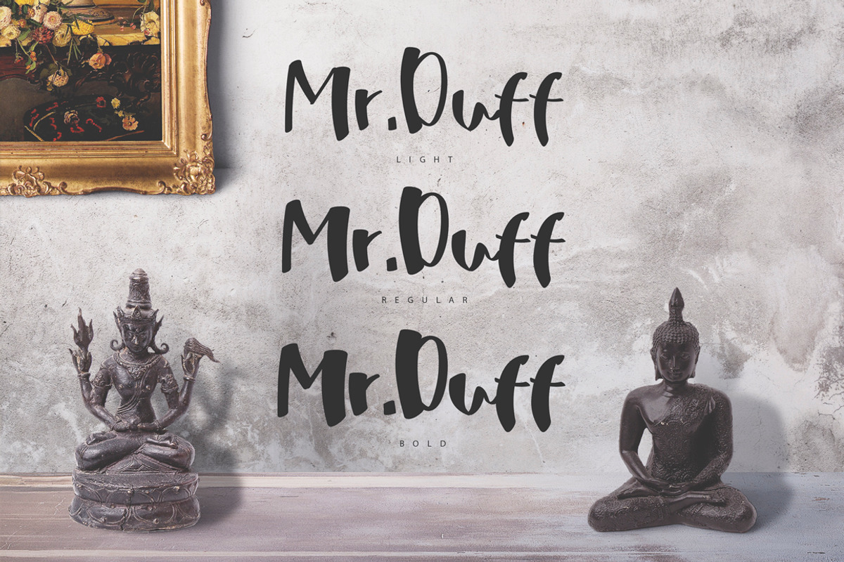 Mr. Duff Typeface preview 3