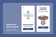 Living Room Interior 3D Icon Set, a Work Illustration by twinstd (Thumbnail 4 of 6)
