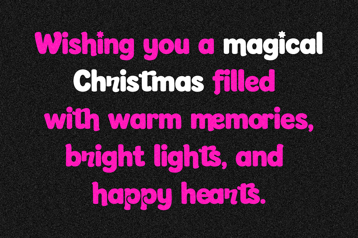 Christmas Shine, a Handwritten Font by BBtypeStudios (Photo 7 of 24)