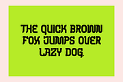 Bersa - Varsity Font, a Slab Serif Font by Iqsiart Studio (Thumbnail 2 of 6)