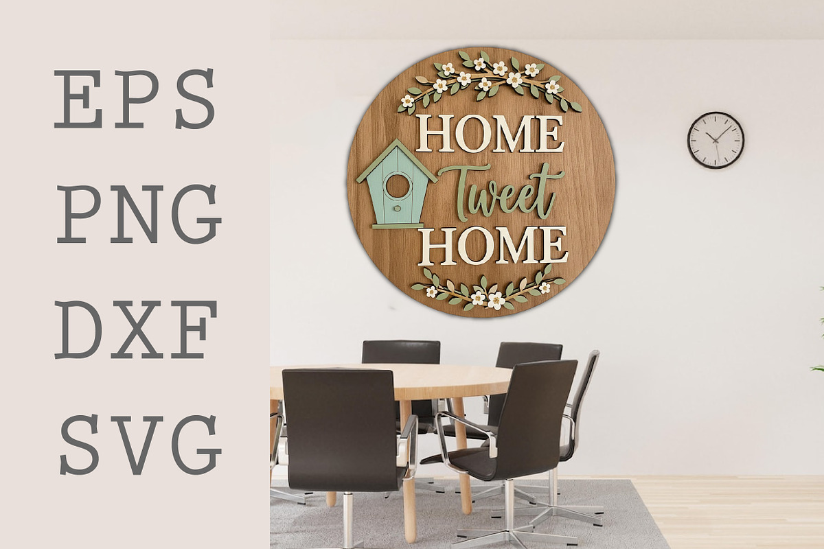 Spring Round Signs Laser Cut, a Texture Graphic by Libby Wishes (Photo 3 of 3)