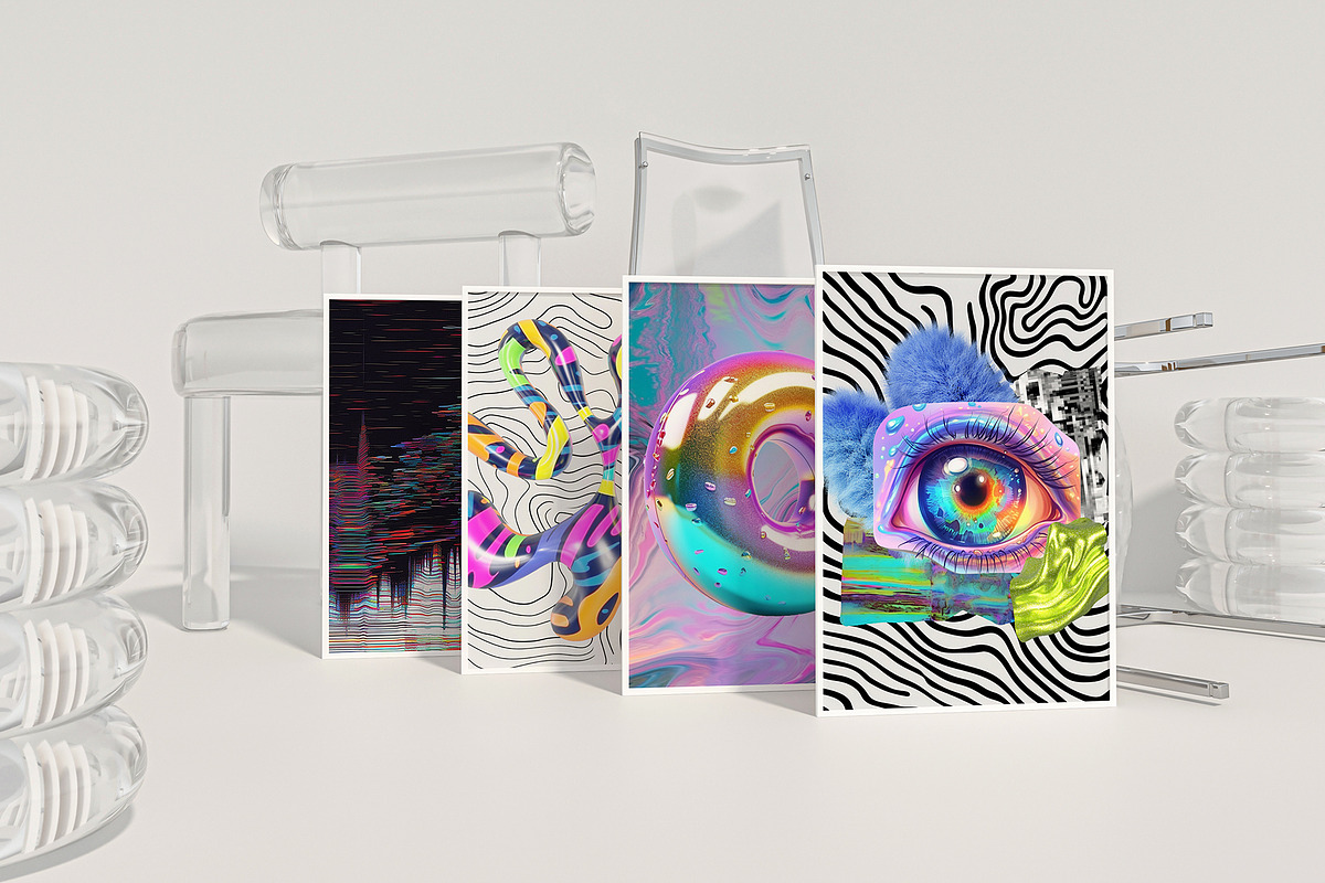 3D Creative Chaos Graphic set, a Graphic by LarysaZabrotskaya (Photo 13 of 14)