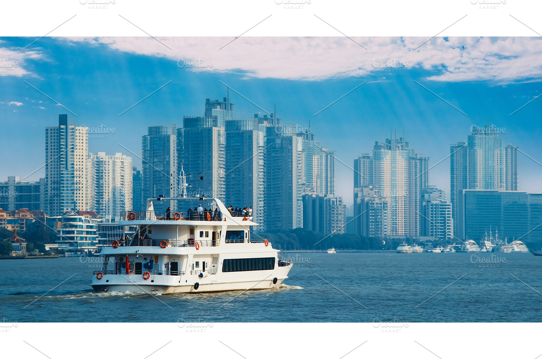 Elegant River Cruise Boat with, an Architecture Photo by Our Amazing World