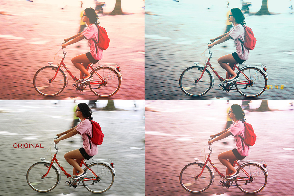 90s Style Photo Effects Photoshop, an Action Add-On by PhotoSpirit (Photo 2 of 8)