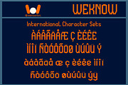 Space Civilization font, a Font by weknow (Thumbnail 8 of 8)