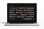 GC Vensca Mono - Modern Monospace, a Sans Serif Font by Glyphonic (Thumbnail 15 of 15)