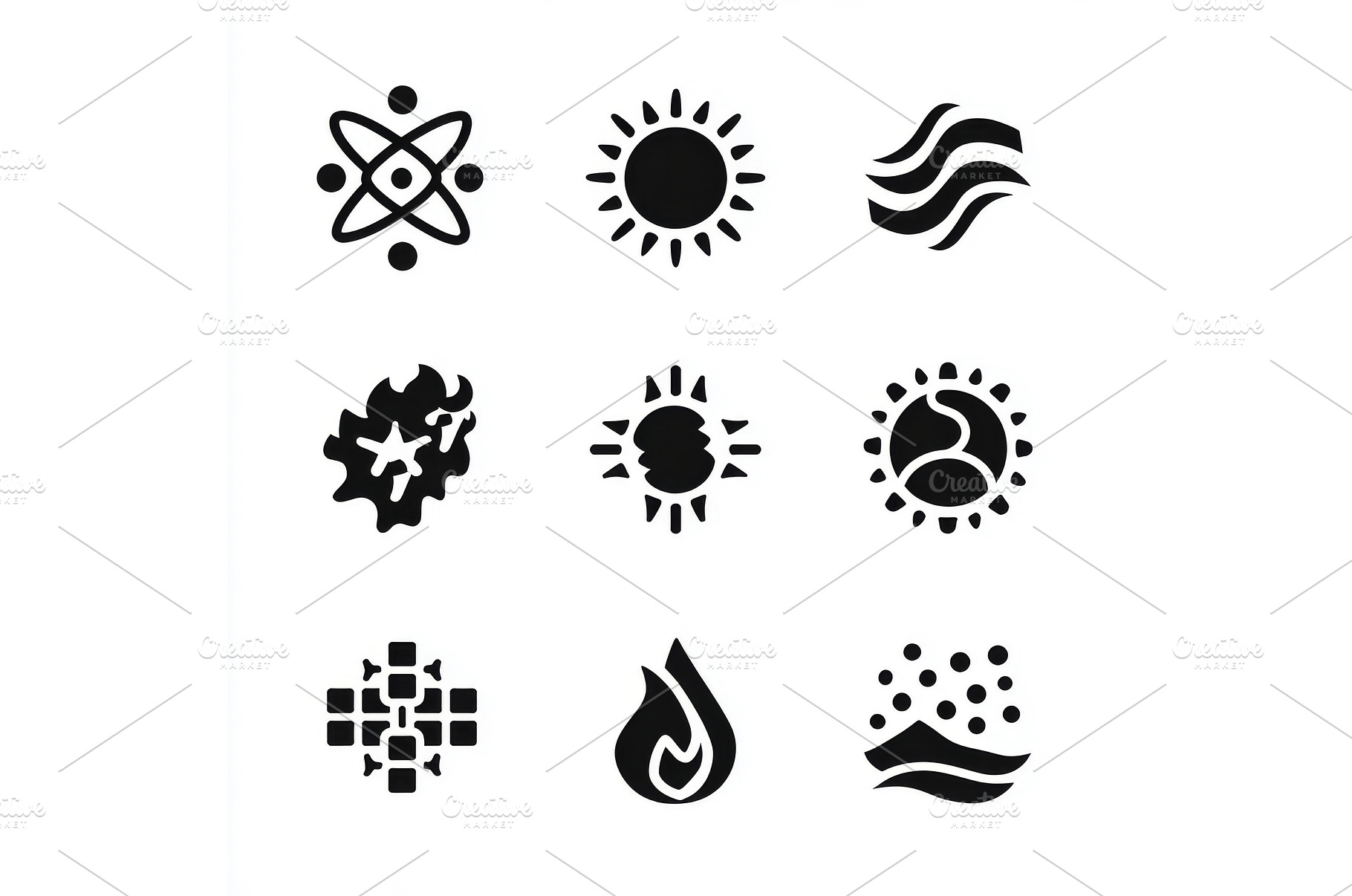 simple icons for websites and mobile, a Nature Photo by ZinetroN