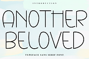 Another Beloved, a Sans Serif Font by InermediaSTUDIO (Thumbnail 1 of 7)