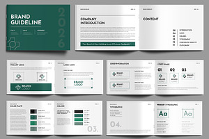 Brand Guideline Template Landscape