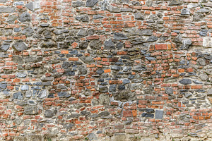 Uneven stone and brick wall, an Abstract Photo by Grafvision photography
