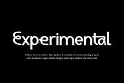 Gasteno - Experimental Unique Font, a Sans Serif Font by QR Design Studio (Thumbnail 3 of 14)