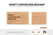 Carton Box Mockup, a Packaging Mockup by Ram Studio LLC (Thumbnail 1 of 16)