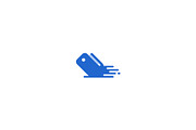 Wallet fast move logo design, an Object Graphic by nicemorning (Thumbnail 2 of 5)