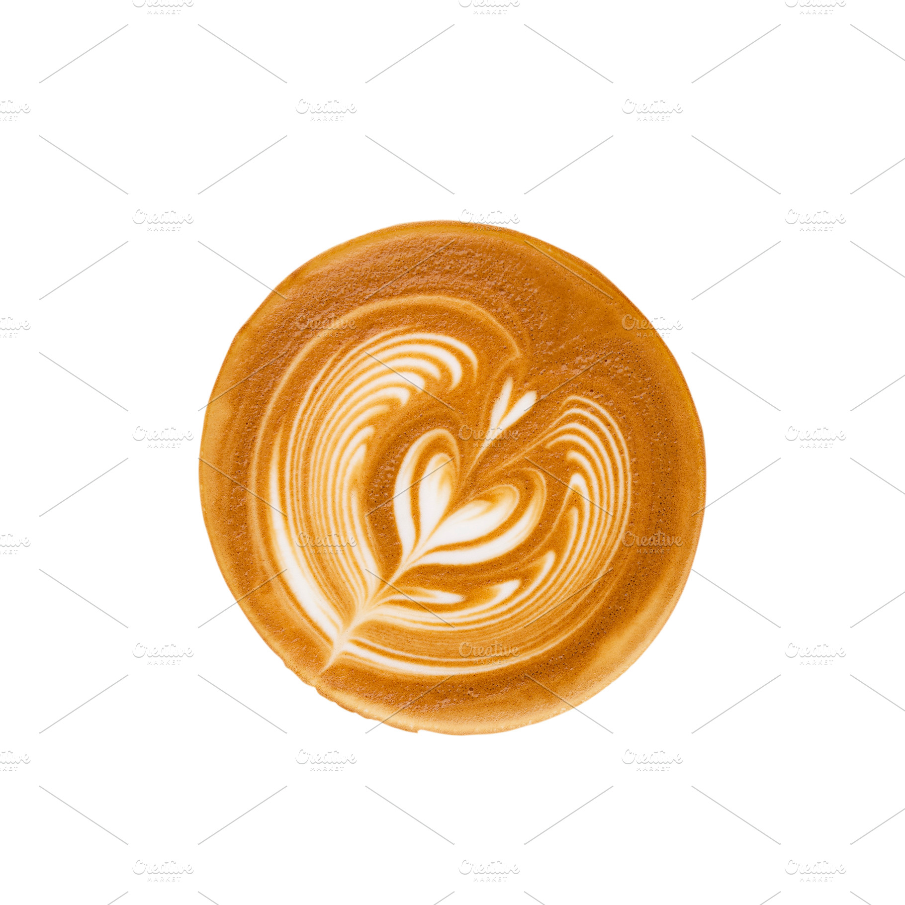 Top view of hot coffee latte foam, a Background Photo by 1981 Rustic studio kan