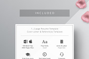 Word Resume & Cover Letter Template, a Resume Template by DemeDesign (Thumbnail 6 of 6)
