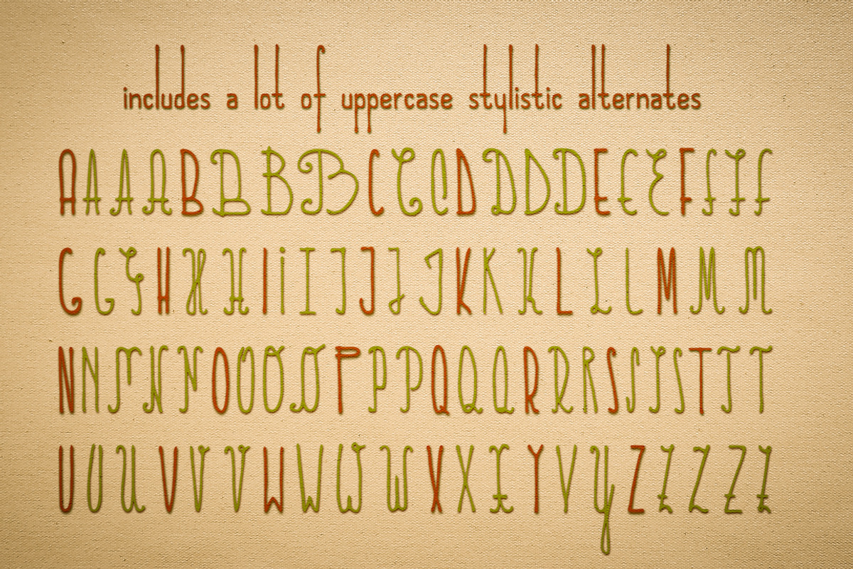 Manufactura - a crafted typeface preview 3