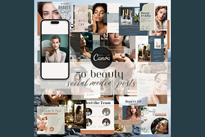 Beauty Social media post templates