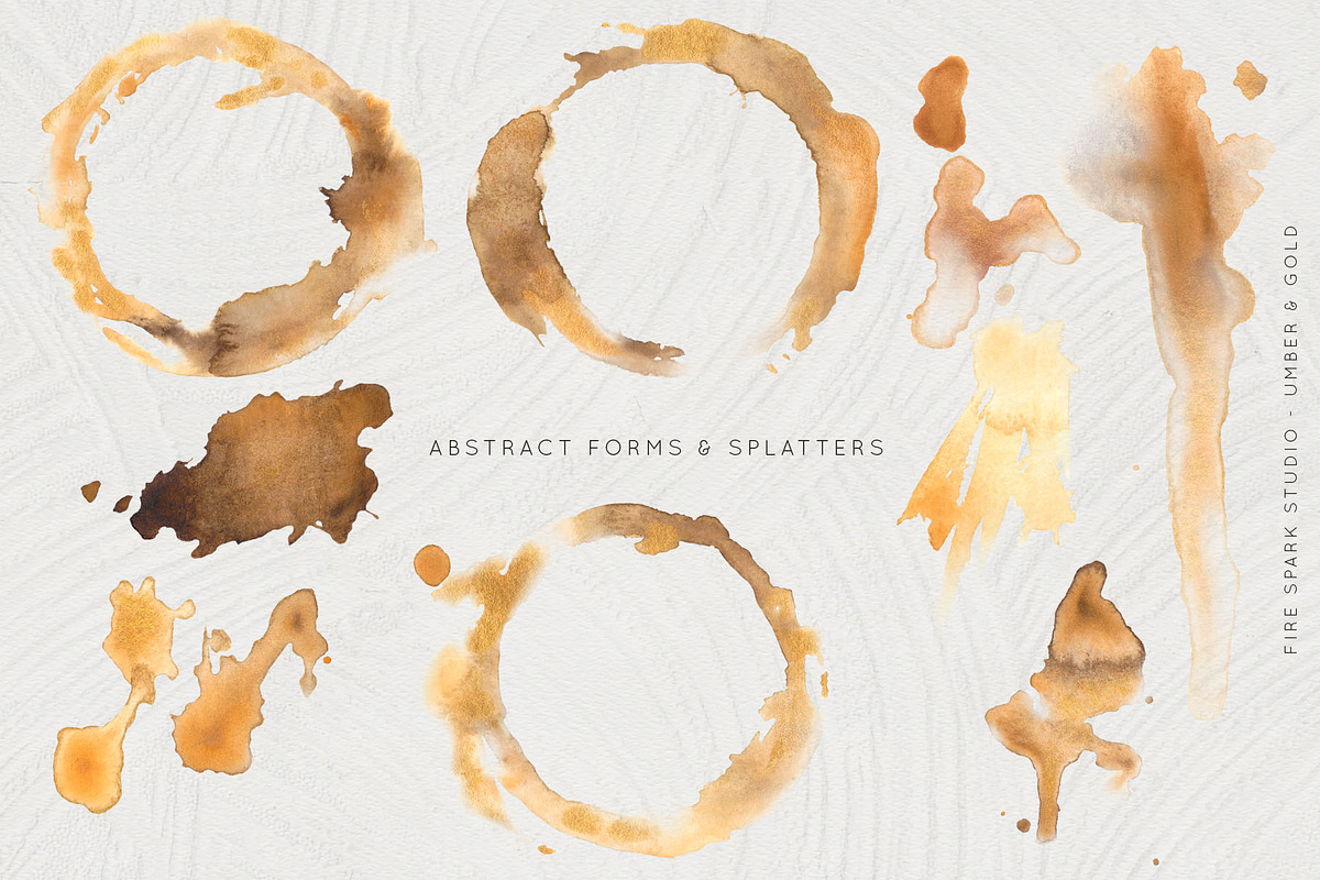 Ginkgo Leaf Watercolor Illustrations, a Seasonal Illustration by Fire Spark Studio (Photo 6 of 8)