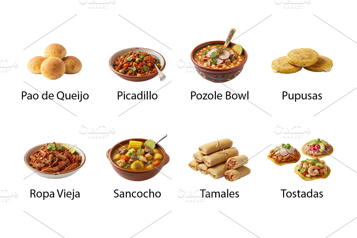 Latina Mexican & South American -PNG, a Food Illustration by Nurlan's shop (Photo 5 of 5)