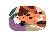 Masseurs do massage, SPA center set, a Healthcare Illustration by PaperTrident (Thumbnail 4 of 7)