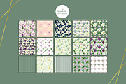 Lilies & Clematis Illustrations, an Illustration by SunnJaneArt (Thumbnail 4 of 13)