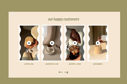 Shopify: Testimonial Video Slider