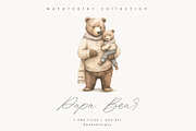 Papa Bear, an Animal Illustration by PeDe Designs (Thumbnail 9 of 9)
