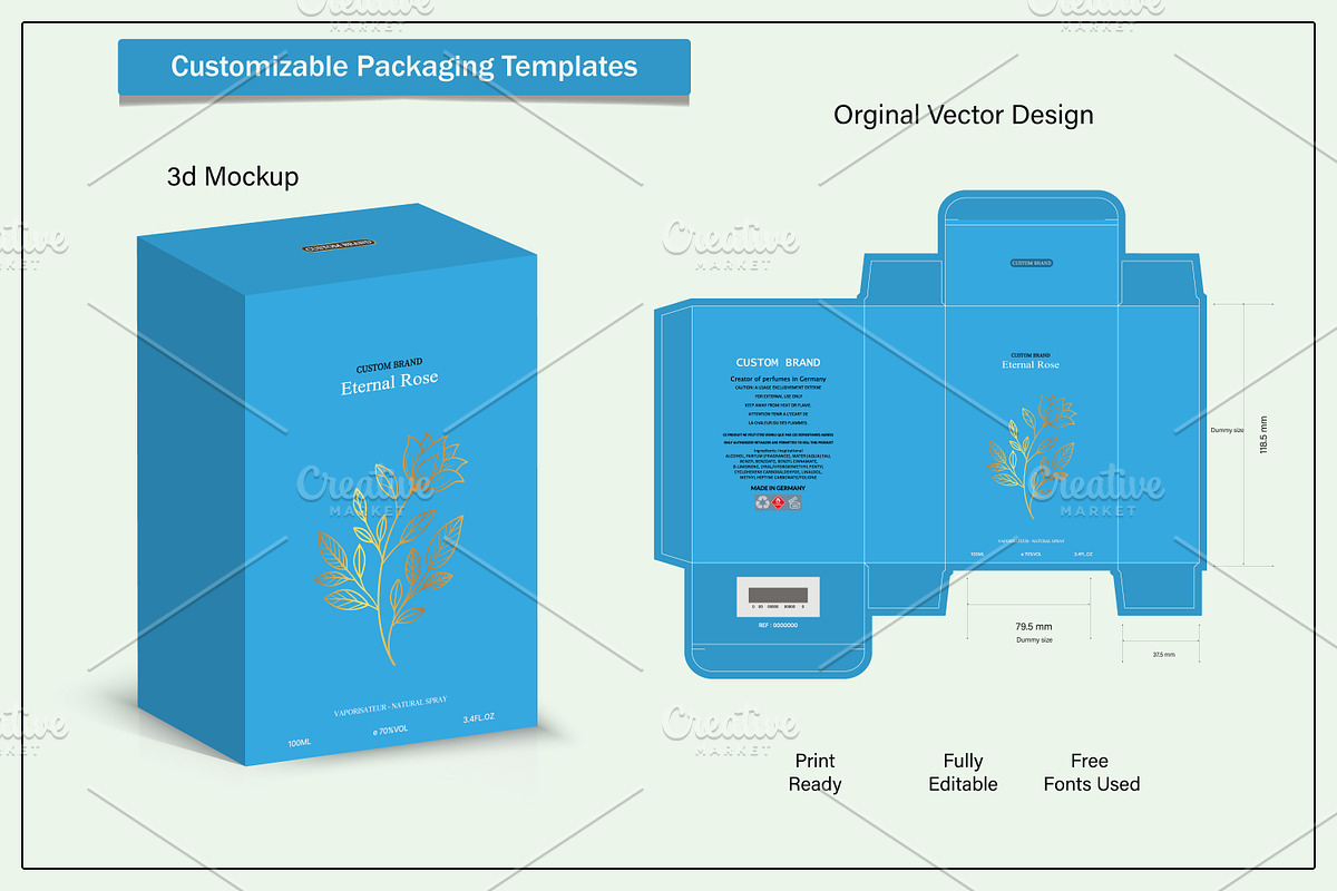 Packaging Box and Mockup Set, a Packaging Mockup by sumonuix (Photo 3 of 3)