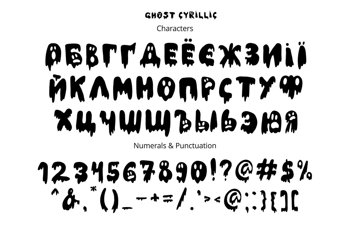 Ghost font, a Font by Malena (Photo 3 of 5)