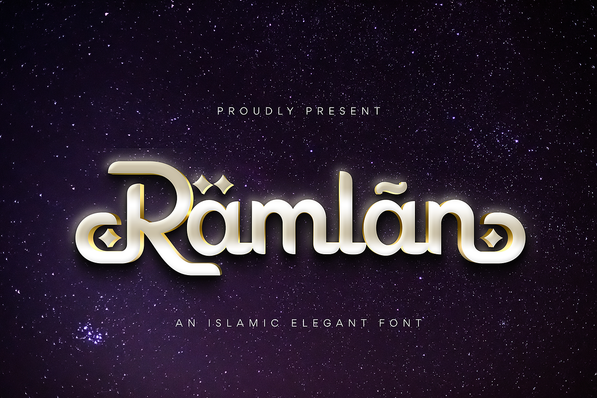 Ramlan Arabic Elegant Font, a Sans Serif Font by Jaruka (Photo 1 of 9)