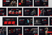 Gymshark - Gym & Fitness PowerPoint, a Design Template by MtvtdArt (Thumbnail 5 of 5)