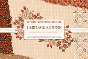 Heritage Autumn Pattern Collection, a Pattern Graphic by PATTERNS etc. (Thumbnail 1 of 11)