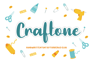 Craftone Handwritten Font