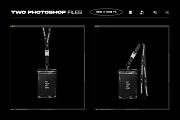 Authentic Lanyard & ID Badge Mockup, a Mockup by FLYERWRK (Thumbnail 3 of 8)