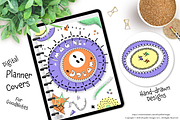 Imagine & Dream Digi Planner Covers, a Stationery Template by dCipollo Designs (Thumbnail 4 of 6)