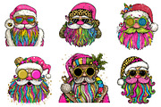 Santa Christmas clipart, an Illustration by CreationArt (Thumbnail 3 of 4)