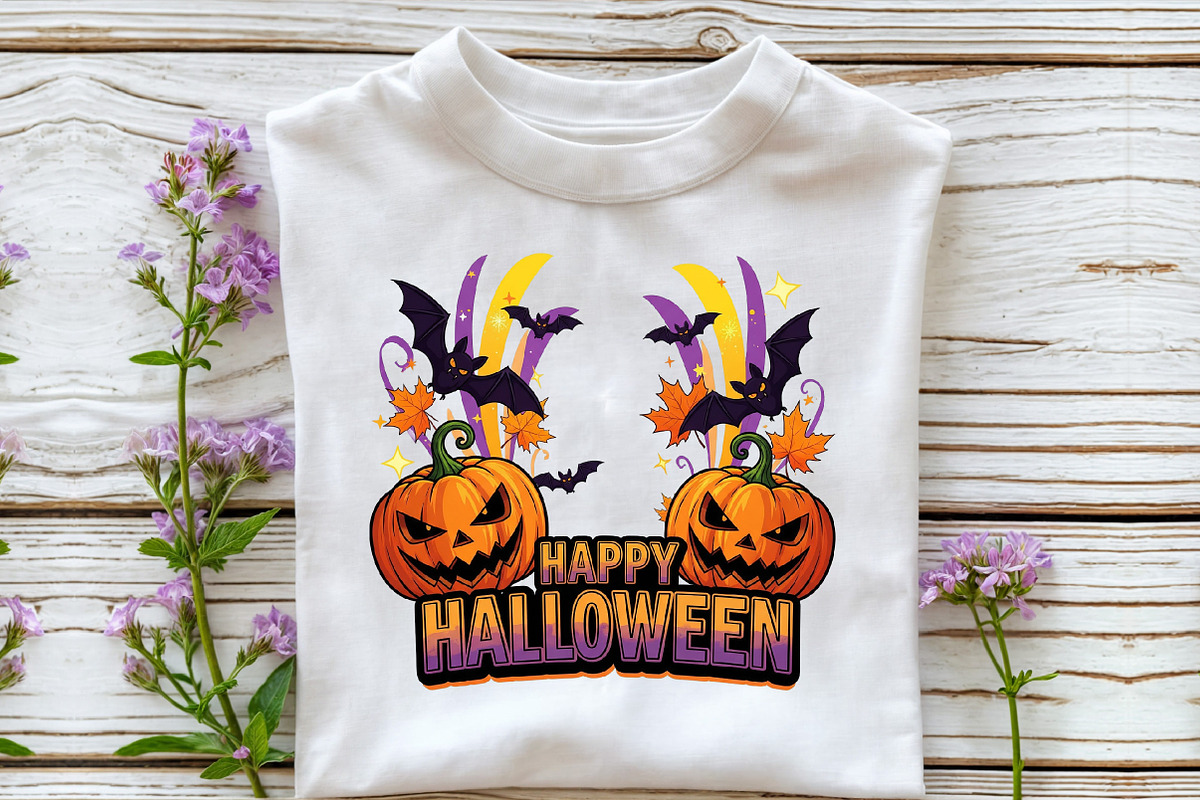 Happy Halloween PNG, an Illustration by DreamCafeArt (Photo 5 of 7)