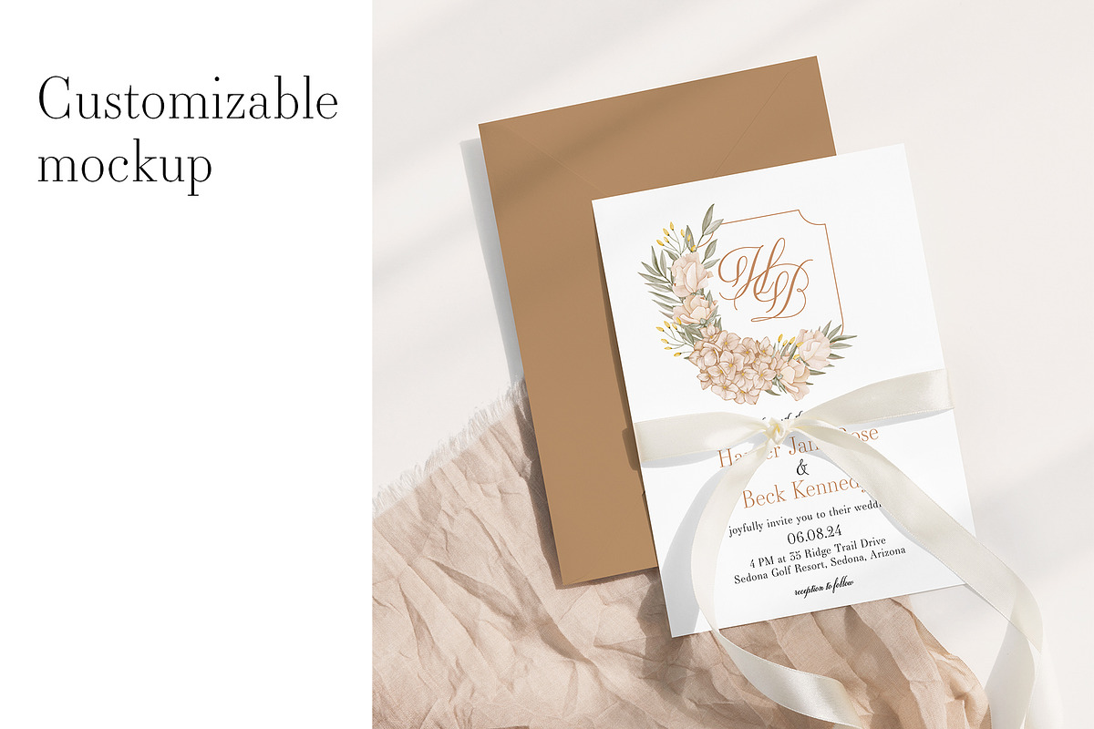 Customizable Card Mockup 5x7 8e b32, an Advertising Mockup by PawMockups 2 (Photo 5 of 12)