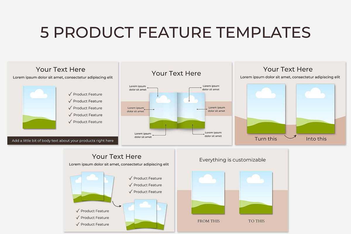 Magazine Mockups Listing Templates, a Books & Magazine Mockup by NoemieDesigns (Photo 5 of 7)